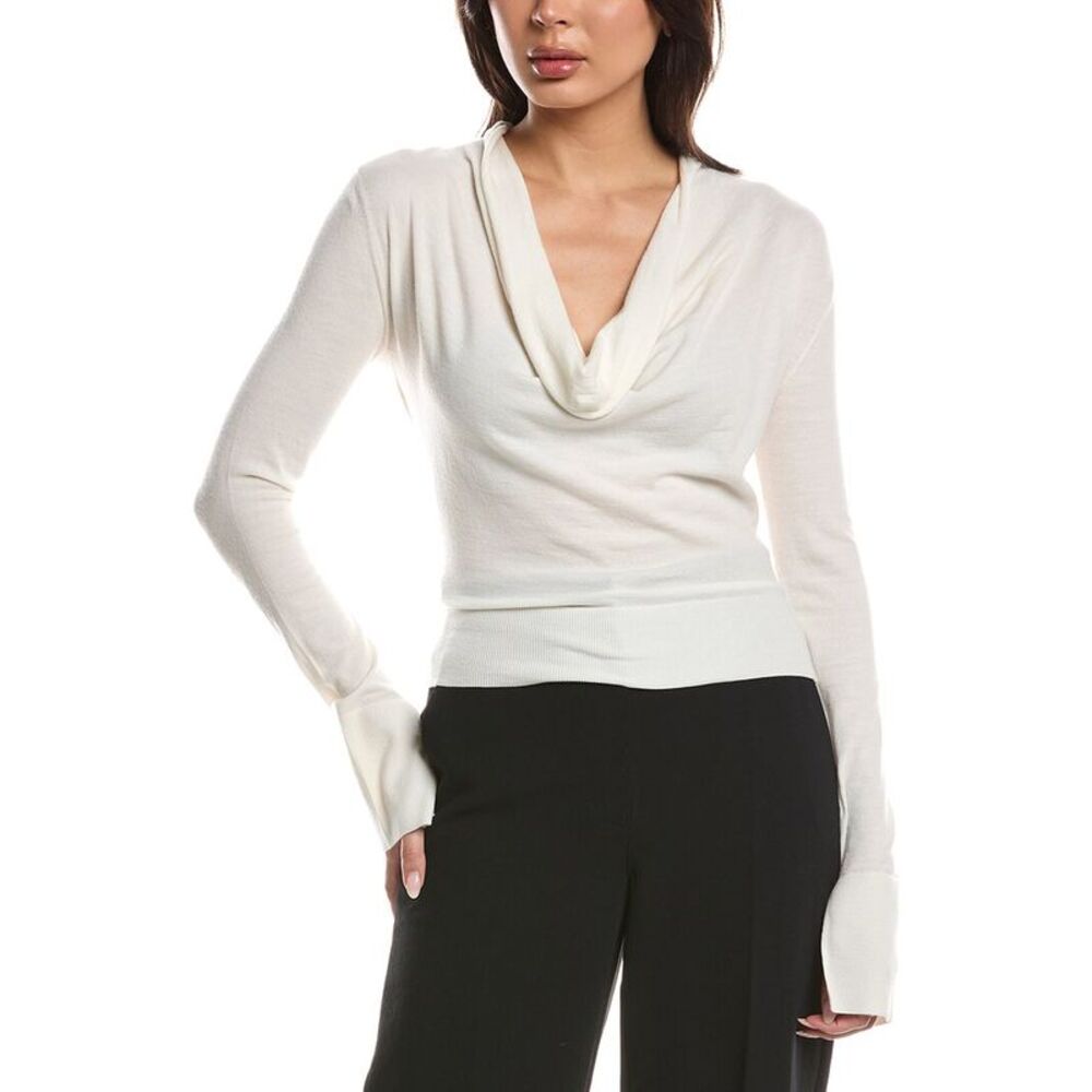 Simkhai Womens  Natia Cowl Neck Wool-Blend Top